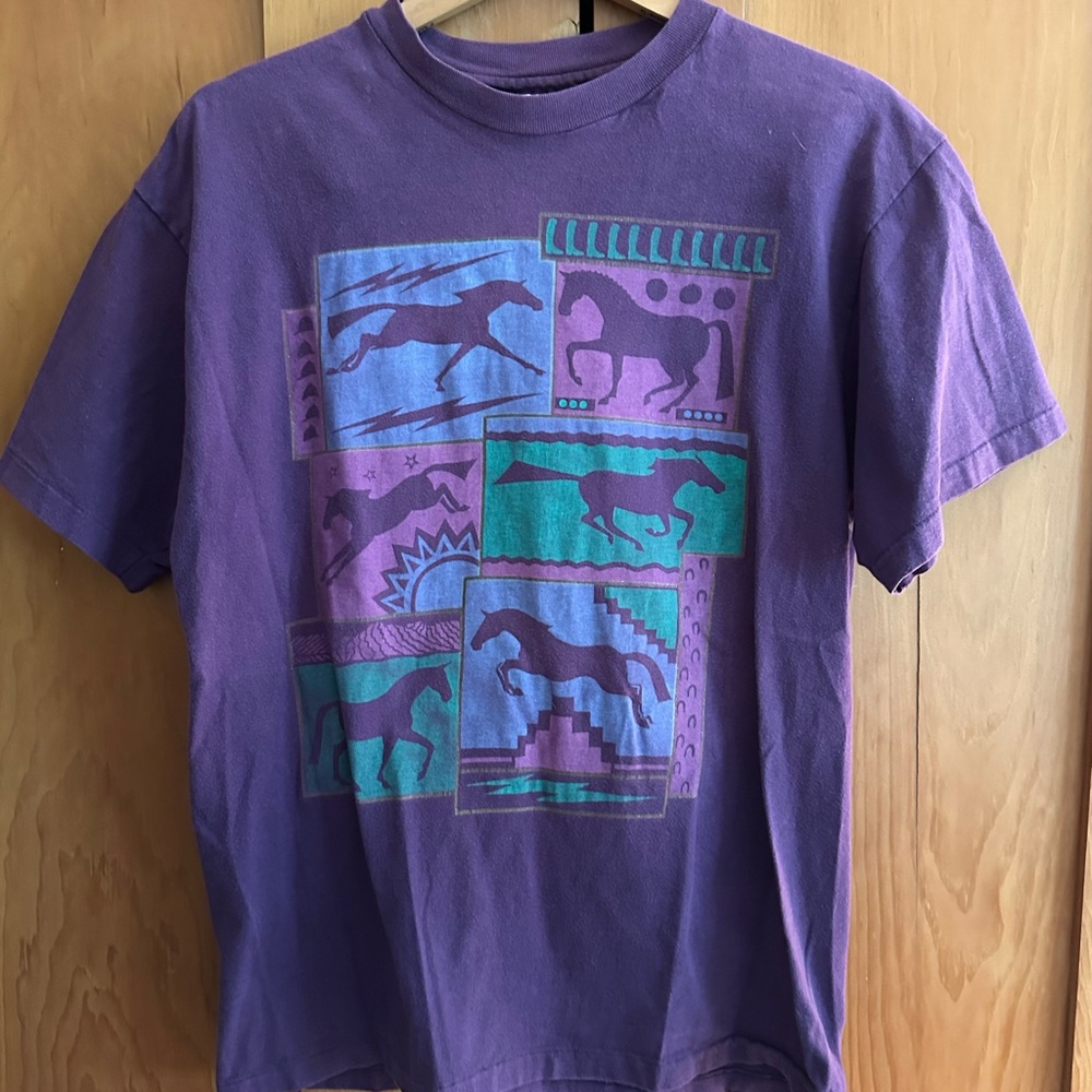 Hanes women’s purple graphic T-Shirt